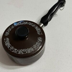 Vintage Wear Ever Registered 1‎ Quart Saucepan Pot & Lid Mid Century Modern MCM